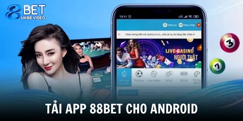 Tải App 88BET 1 Tải app dễ dàng với trình duyệt Android