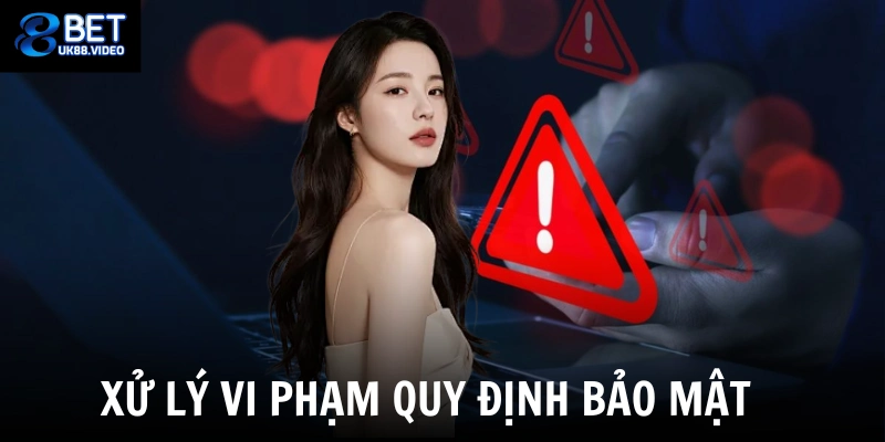Chính Sách Bảo Mật 88bet 5 Xử lý vi phạm quy định bảo mật