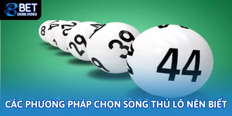 Các phương pháp chọn song thủ lô nên biết