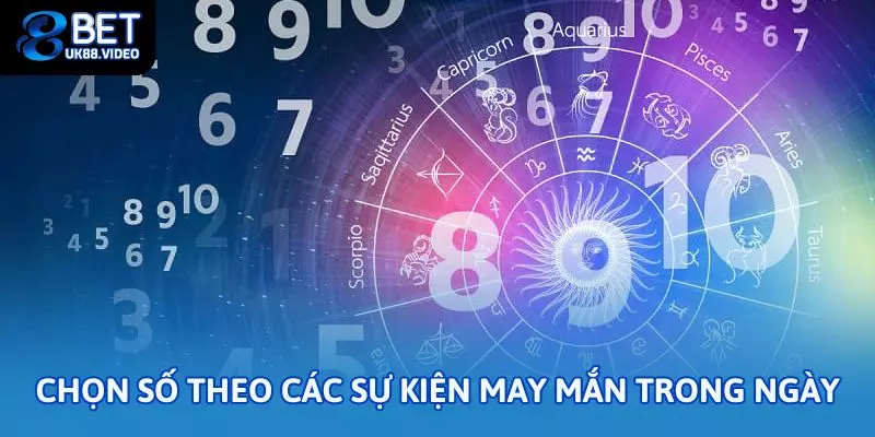 Chọn số theo các sự kiện may mắn trong ngày