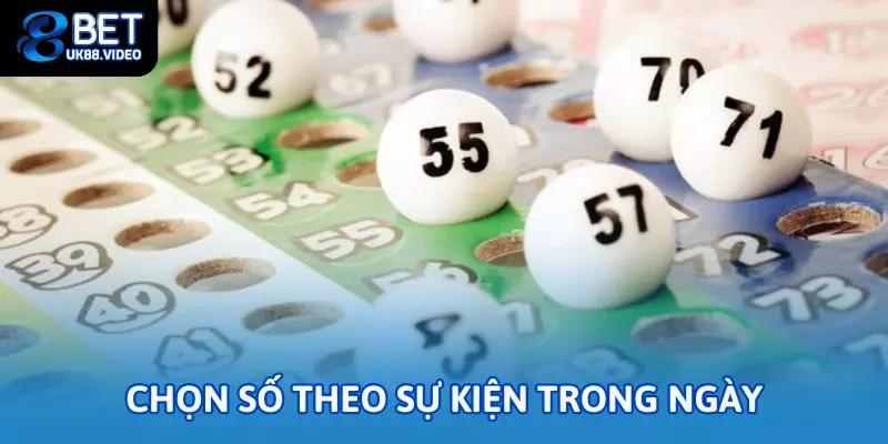 Chọn số theo sự kiện trong ngày