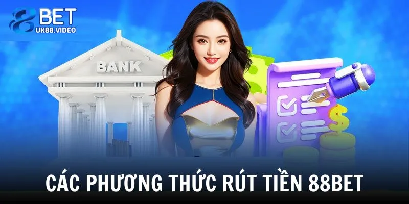 Có nhiều hình thức rút tiền để người chơi lựa chọn